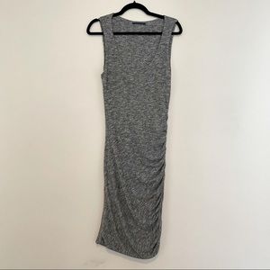 Fantastic Gray metallic knit dress by Velvet